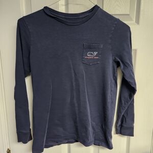 Vineyard Vines Dark Blue Long Sleeve Tee